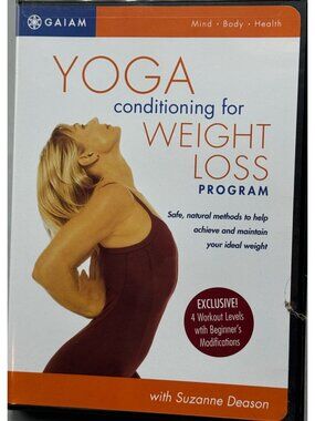 Gaiam Yoga Conditioning For Weight Loss DVD Program With Suzanne Deason READ